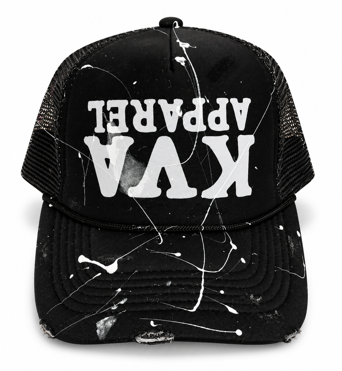 KVA APPAREL Basic Splatter Trucker