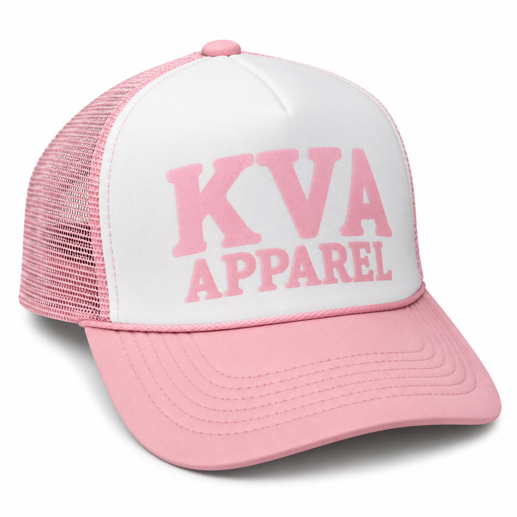KVA "Bubblegum Pink" Trucker